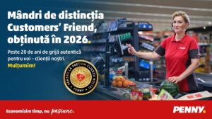 PENNY România obține certificarea internațională Customers’ Friend,  o recunoaștere a relației de încredere construite cu clienții
