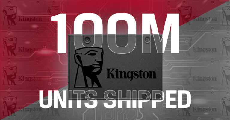 Kingston marchează un prag important: peste 100 de milioane de SSD-uri SATA A400 livrate la nivel global