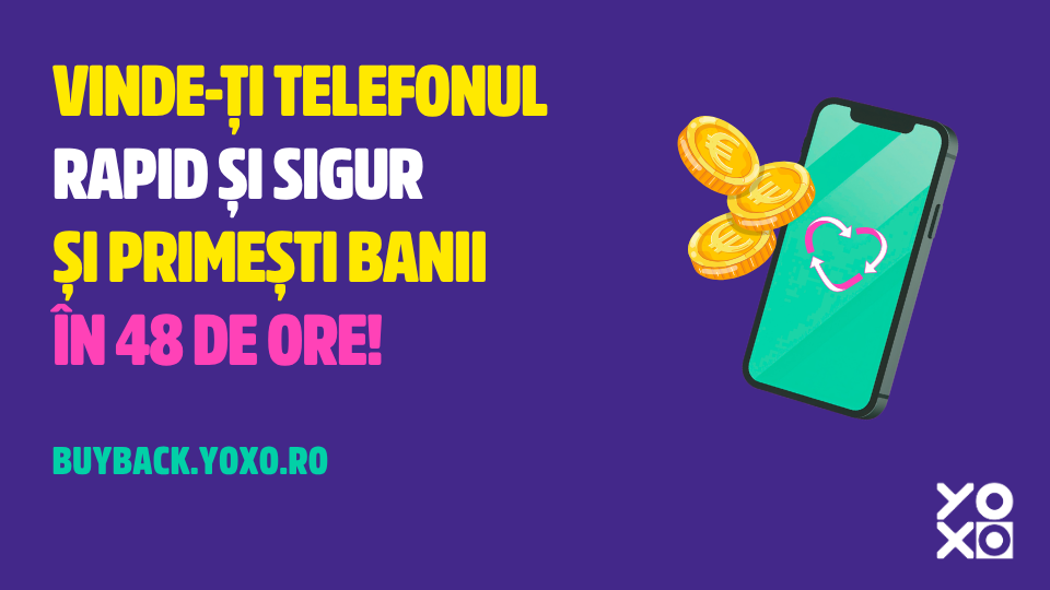 YOXO introduce buy-back-ul, în parteneriat cu Recommerce®